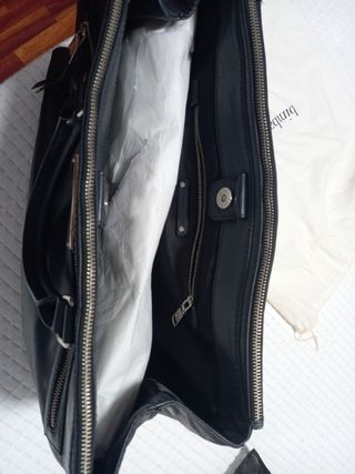 Bolso Bimba y Lola Negro Piel Sin Estrenar