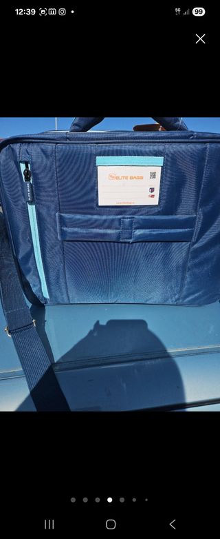 Mochila Elite Bags Azul y Turquesa
