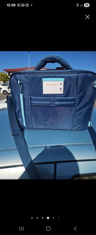 Mochila Elite Bags Azul y Turquesa
