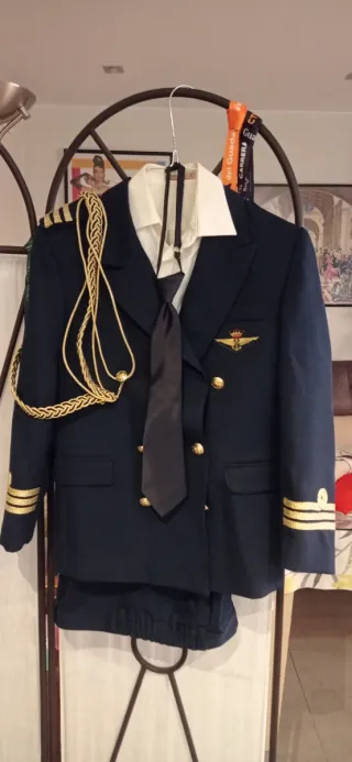 Traje comunión aviador talla 12