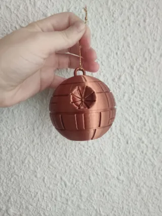 Pack 6 bolas de de Navidad Estrella de la Muerte