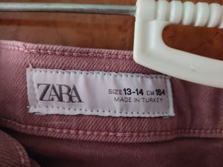 Pantalón rosa flare con bolsillos talla 13-14
