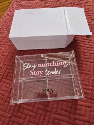 Joyero TOUS Transparente con Mensaje
