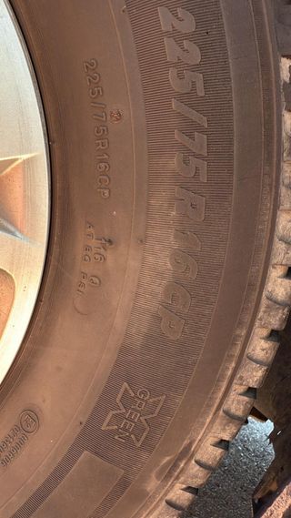 Llantas 16”+ 4 neumáticos Fiat Ducato