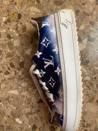 Zapatillas Louis Vuitton Azul Talla 38