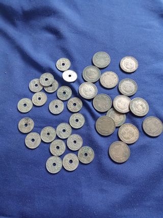 Lote de monedas antiguas