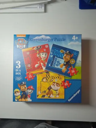 Puzzles Patrulla Canina 25, 36, 49 piezas