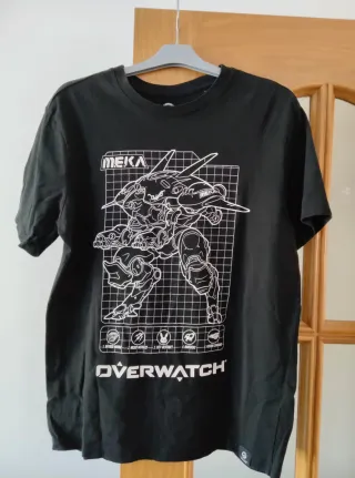 Camiseta Overwatch MEKA Negra