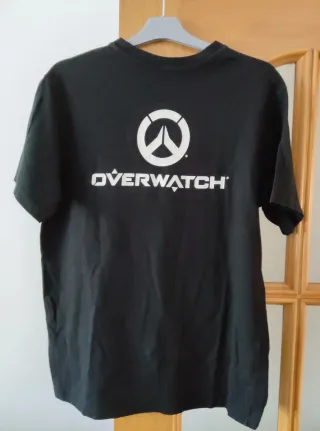 Camiseta Overwatch MEKA Negra