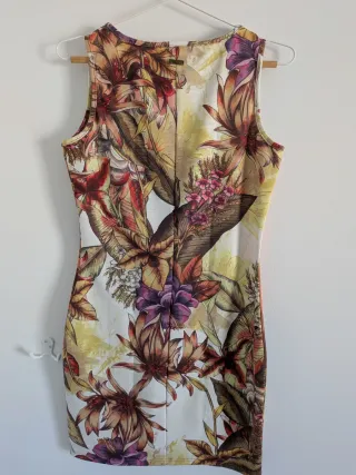 Vestido Smash! floral naranja talla M