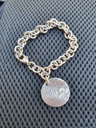 PULSERA TIFFANY DE PLATA