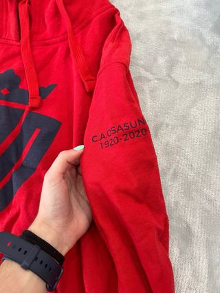 Sudadera Osasuna Centenario Roja