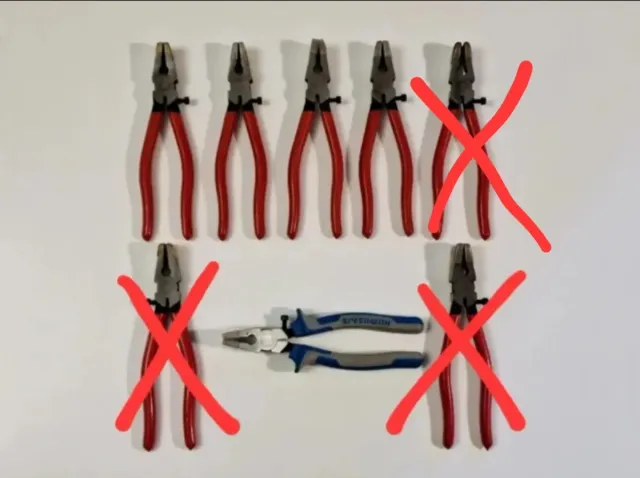 PACK Tenaza / Alicate Cortavidrio