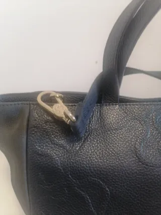 Bolso Tous Negro/Azul Marino Mano/Bandolera