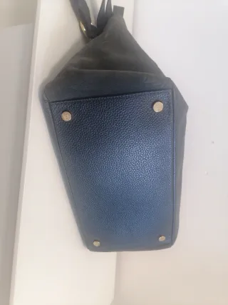 Bolso Tous Negro/Azul Marino Mano/Bandolera