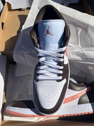 Nike Air Jordan 1 Low Marrón/Rosa Talla 44.5