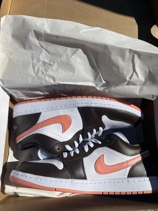 Nike Air Jordan 1 Low Marrón/Rosa Talla 44.5