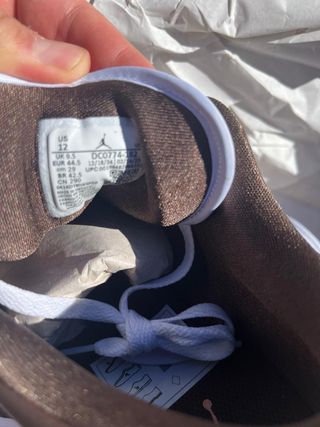 Nike Air Jordan 1 Low Marrón/Rosa Talla 44.5