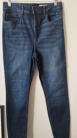 Pantalones vaqueros Lefties azules ajustados