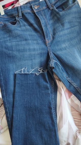 Pantalones vaqueros Lefties azules ajustados
