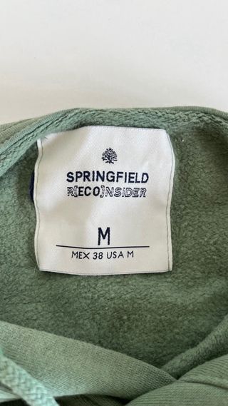 Sudadera Springfield Verde Oliva