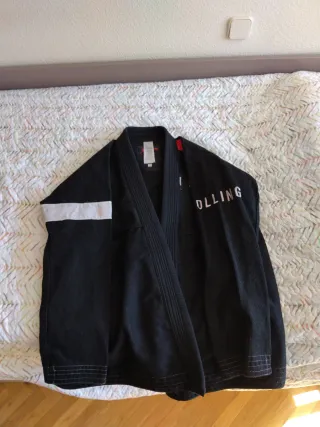 Kimono Jiu Jitsu Brasileño Negro