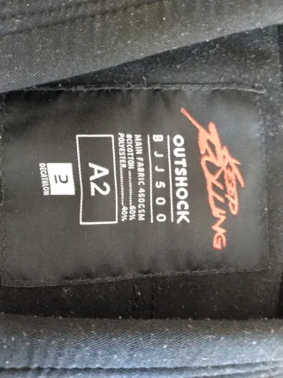 Kimono Jiu Jitsu Brasileño Negro