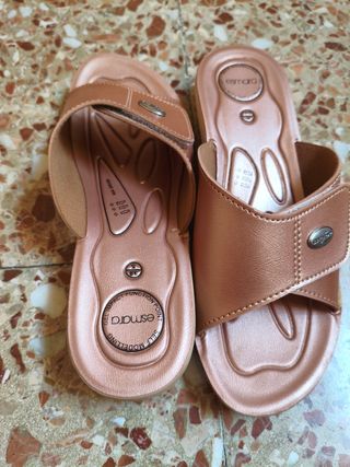 Sandalias Esmara Mujer Talla 38 Doradas