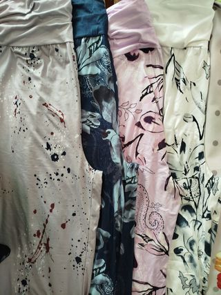 Lote 4 pantalones estampados