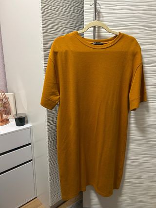 Vestido Zara Naranja Talla S