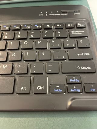 Teclado Bluetooth Negro para Tablet 
