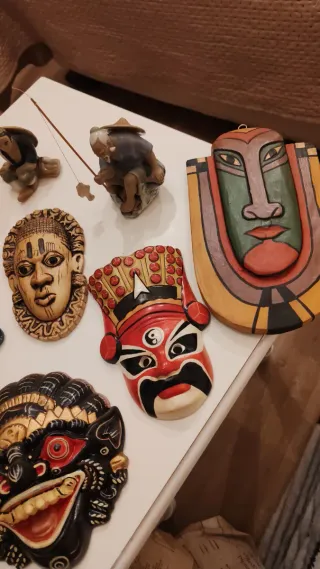 Maschere Etniche Decorative