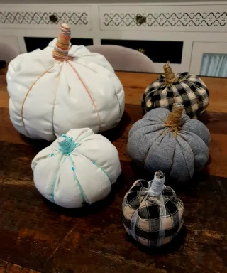 Calabazas Adorno tela halloween