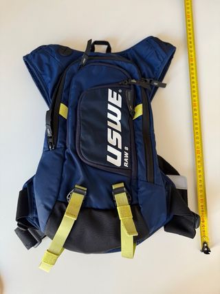 Mochila Hidratación USWE RAW 8 Azul/Amarillo 