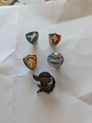 Set 5 spille militari italiane