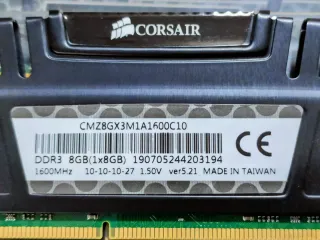 Corsair Vengeance DDR3 16GB (2x8GB) 1600MHz