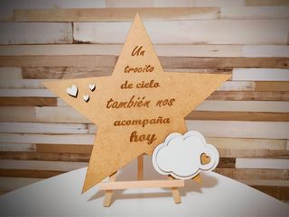 Estrella Decorativa Personalizable