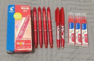 Lote Bolígrafos Pilot Frixion Clicker 0.7