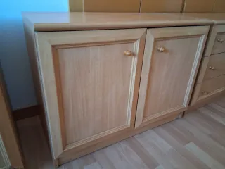 Armario/Cómoda 2 Puertas Madera