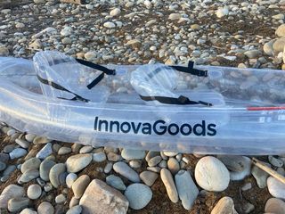 Kayak Hinchable Transparente Innova + Accesorios