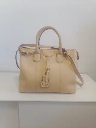 Bolso Victorio&Lucino mano/bandolera crema