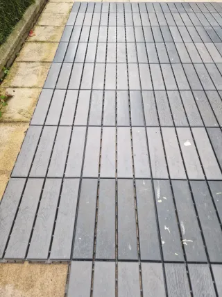 68 Baldosas de plástico 30x30