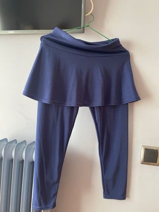 Falda pantalón deportiva azul talla 38-40