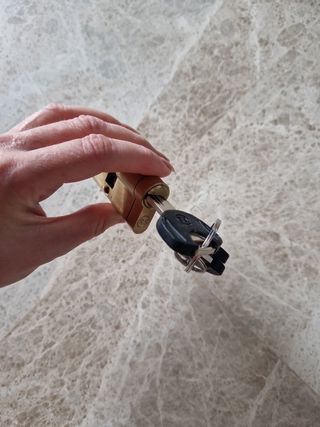 Bombín cerradura 3 llaves