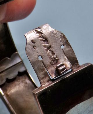 ANTICO BRACCIALE VITTORIANO ARGENTO