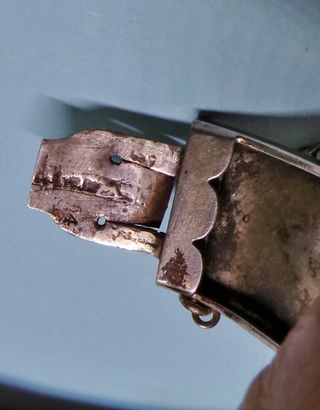 ANTICO BRACCIALE VITTORIANO ARGENTO