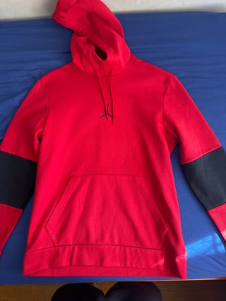 Sudadera Jordan Roja y Negra