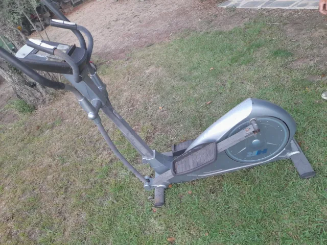 Bicicleta Elíptica Gris