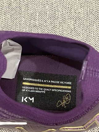 Nike Mercurial Vapor Kylian Mbappé Oro Morado