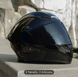 Casco Moto Negro Certificación DOT